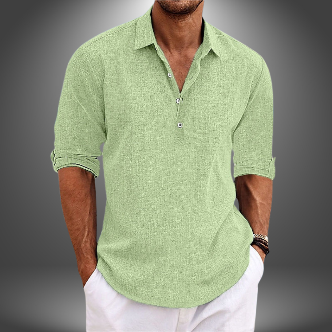 Archie | Elegant Shirt Made of Cotton and Linen