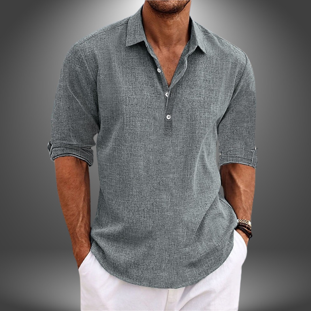 Archie | Elegant Shirt Made of Cotton and Linen