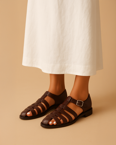 Fabelook | Sevilla Closed Sandal With Belt